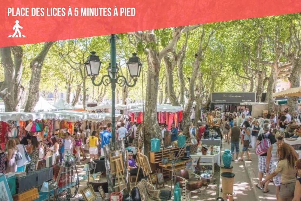 Chic - Climatise - 2 Pas Du Port - Place Aux Herbes Appartement Saint-Tropez